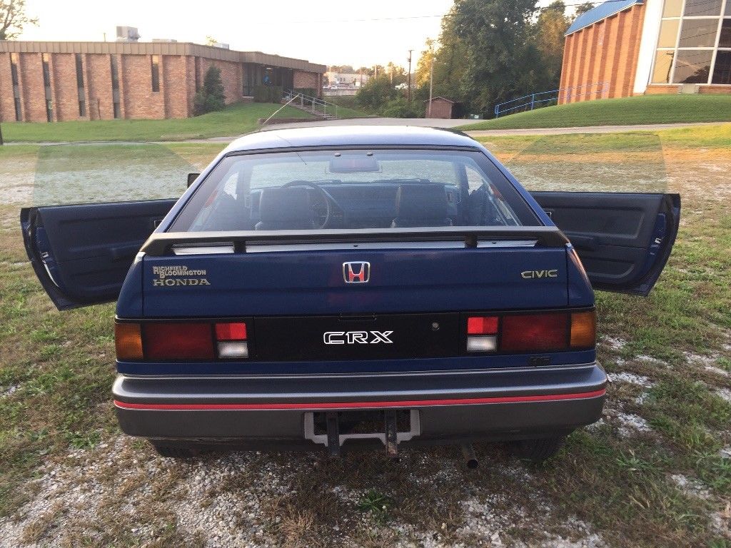 1986 Honda CRX 3 Want A 1986 Honda CRX In All Original Condition? Here’s One With Just 8,000 Miles
