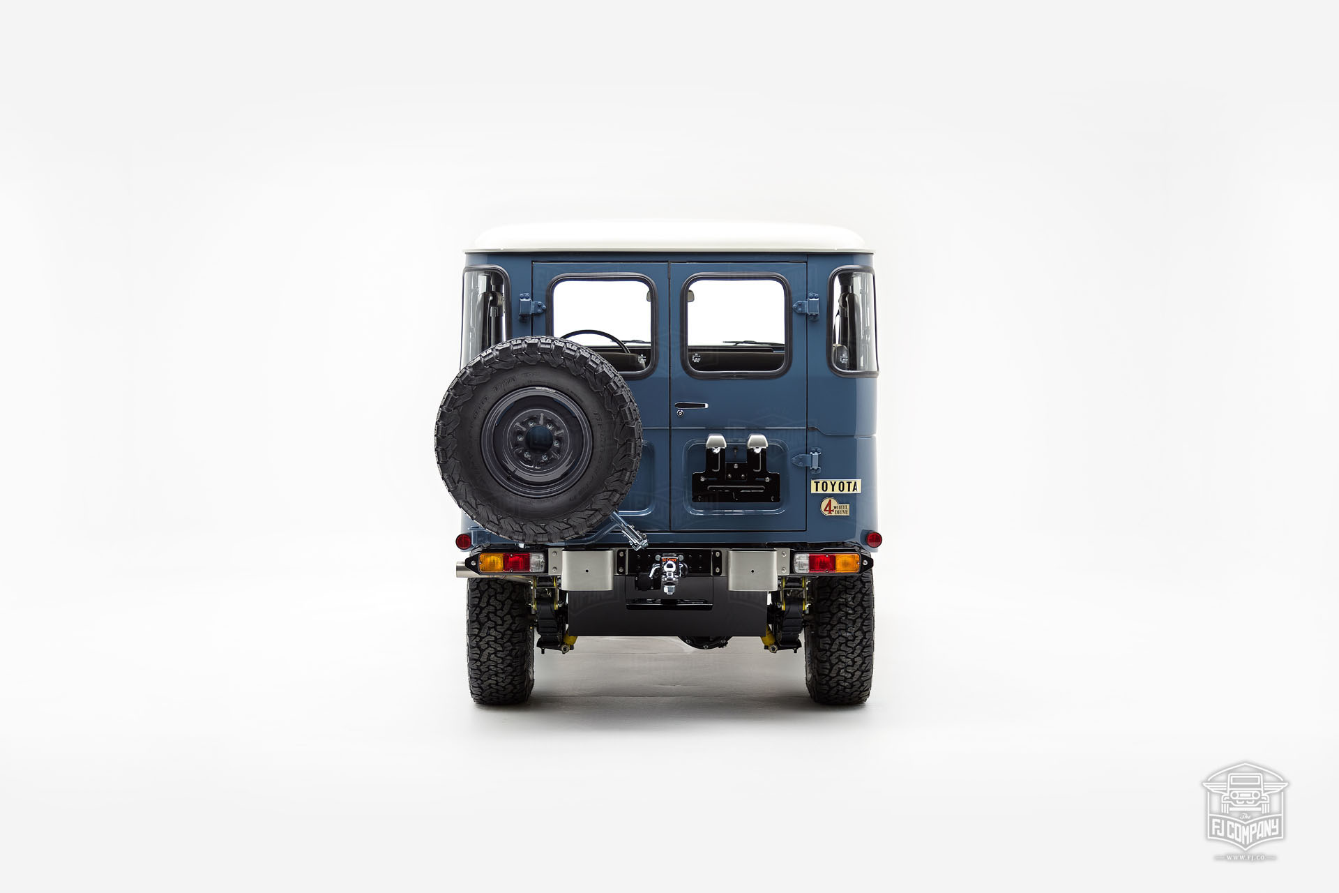 FJ-Company-1982-Toyota-Land-Cruiser-Cadet-Blue-09 The FJ Company’s Latest Looks Ready To Storm Some Distant Beach
