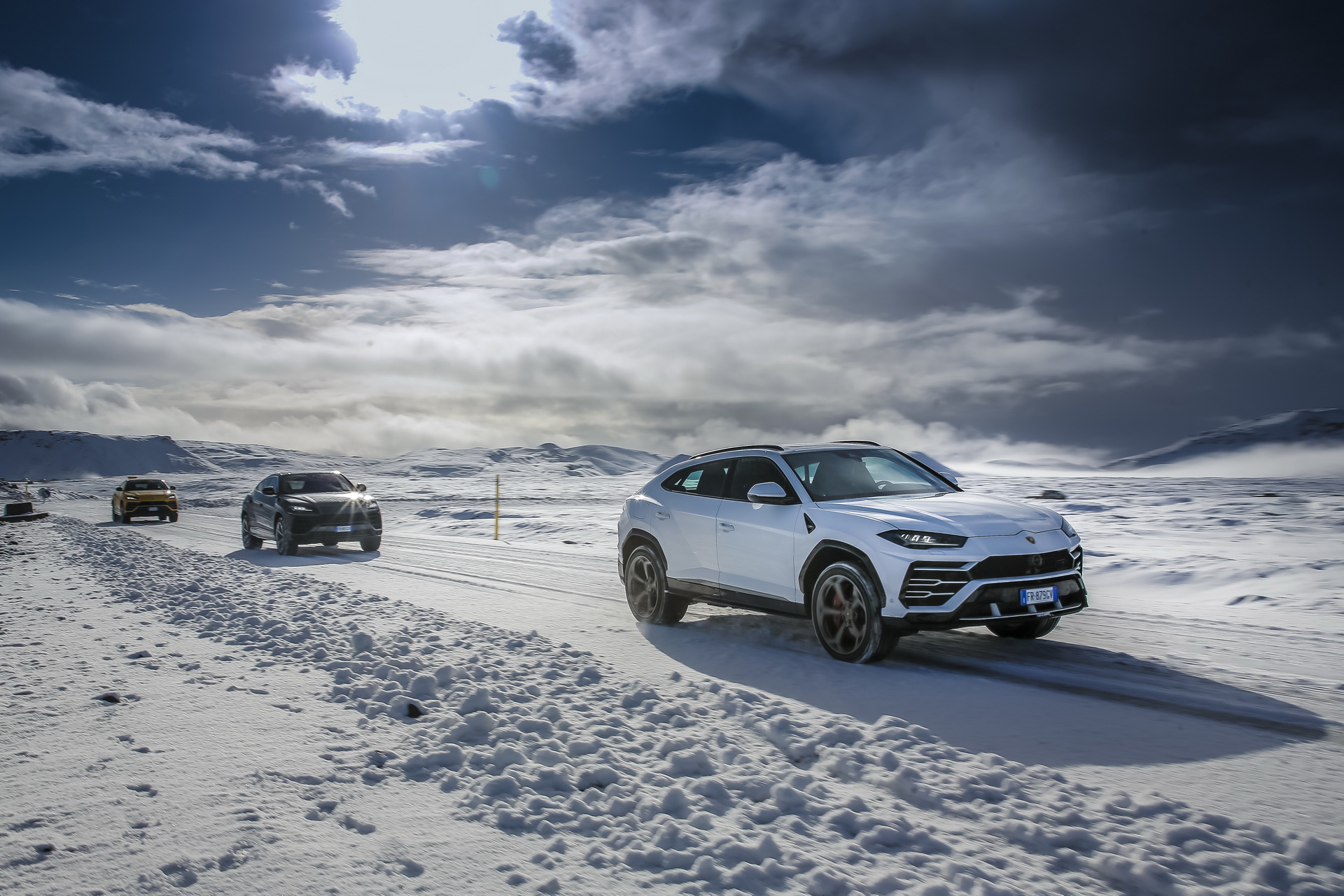 lamborghini sends urus to iceland 43 Lamborghini Sends Small Army Of Urus SUVs To Conquer Iceland