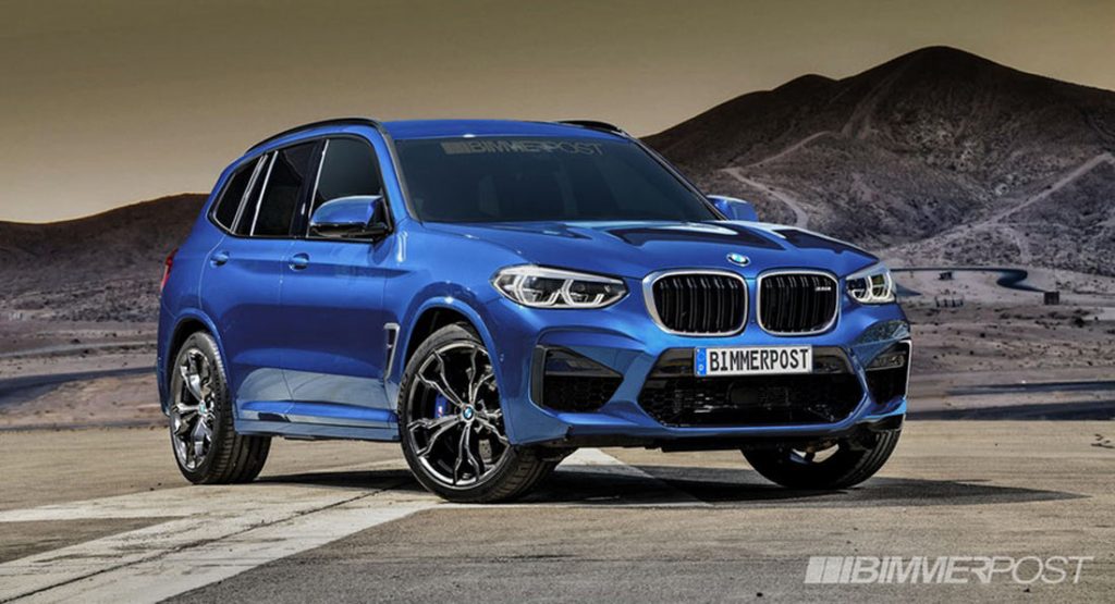  New BMW X3 M And X4 M Rendered Without Camo Look Credible