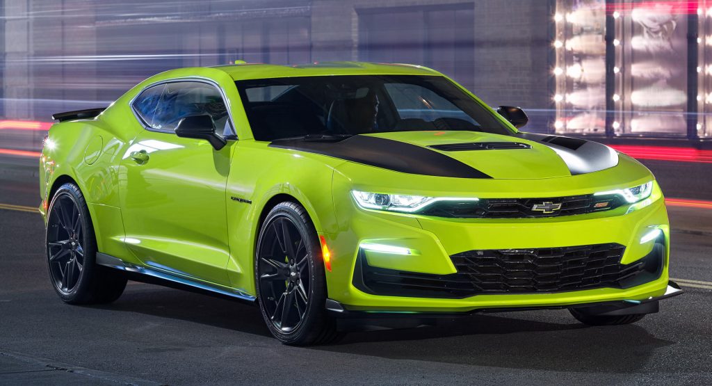  Chevrolet’s Camaro SS Shock Concept Is A High Visibility Safety Jacket You Can Drive