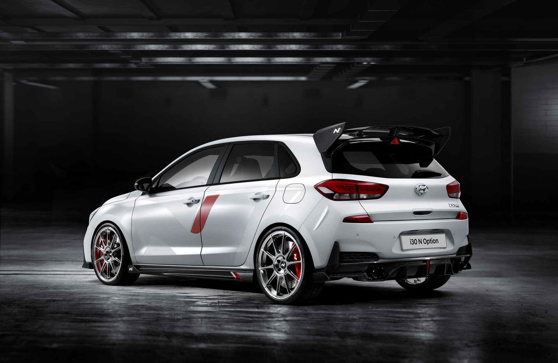 Hyundai i30 N 'N Option' show car (4) copy Hyundai N Option Concept Borrows A Page From BMW’s M Performance Parts Book