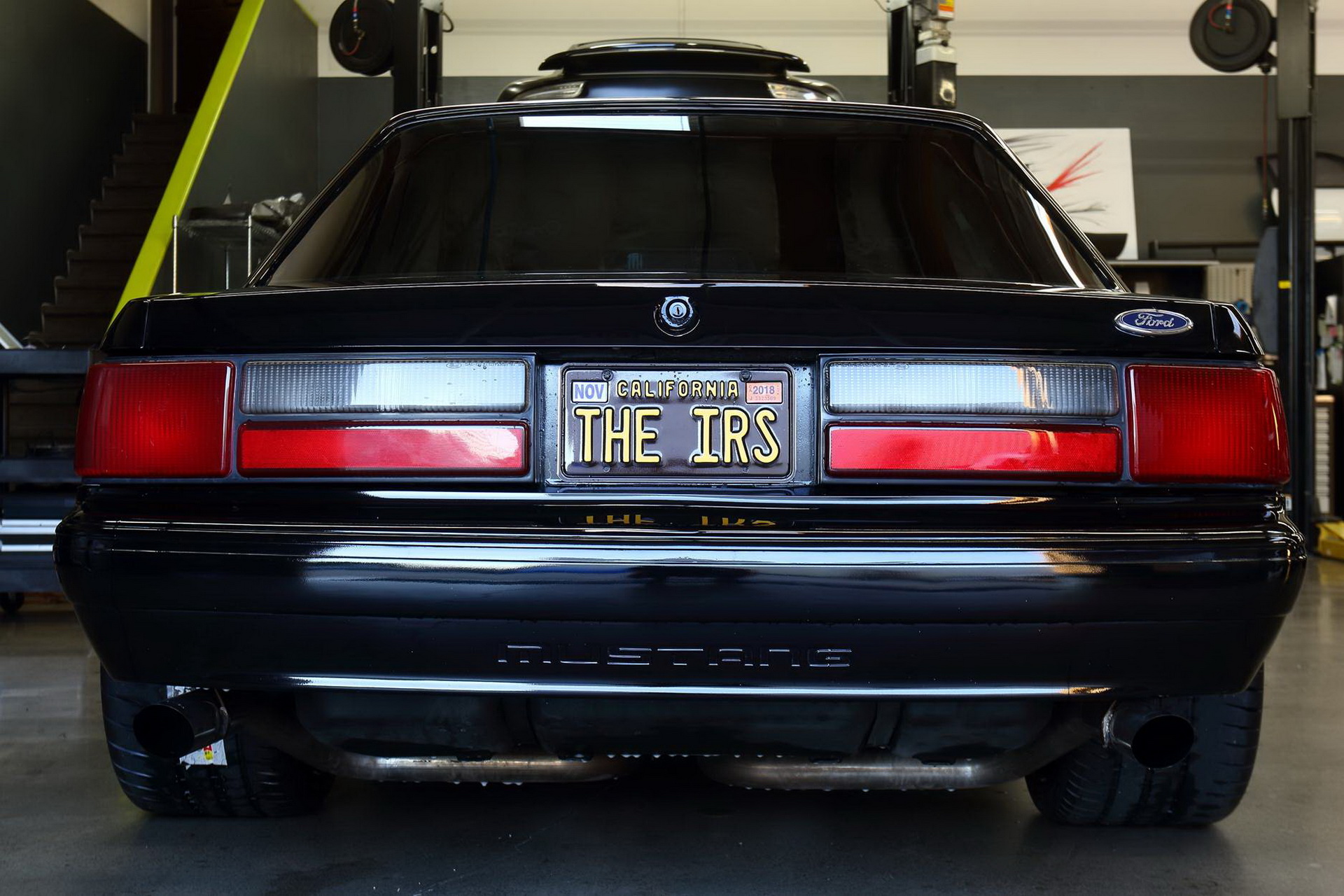 Ford-Mustang-Fox-16 Matt Farah Auctions His Modified Fox-Body Mustang SSP For Charity