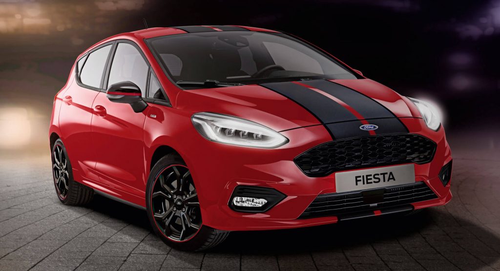 2019 Ford Fiesta St Line Red And Black Editions Prove