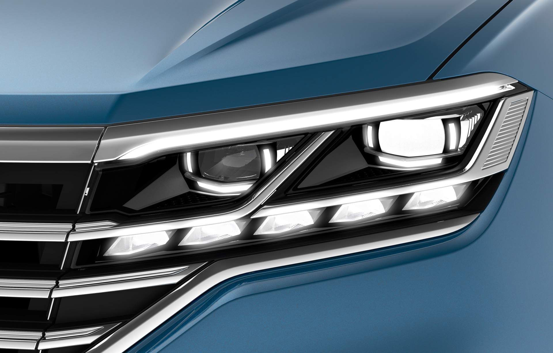 Der neue Volkswagen Touareg Check Out VW’s Upcoming Interactive Headlights And Taillights
