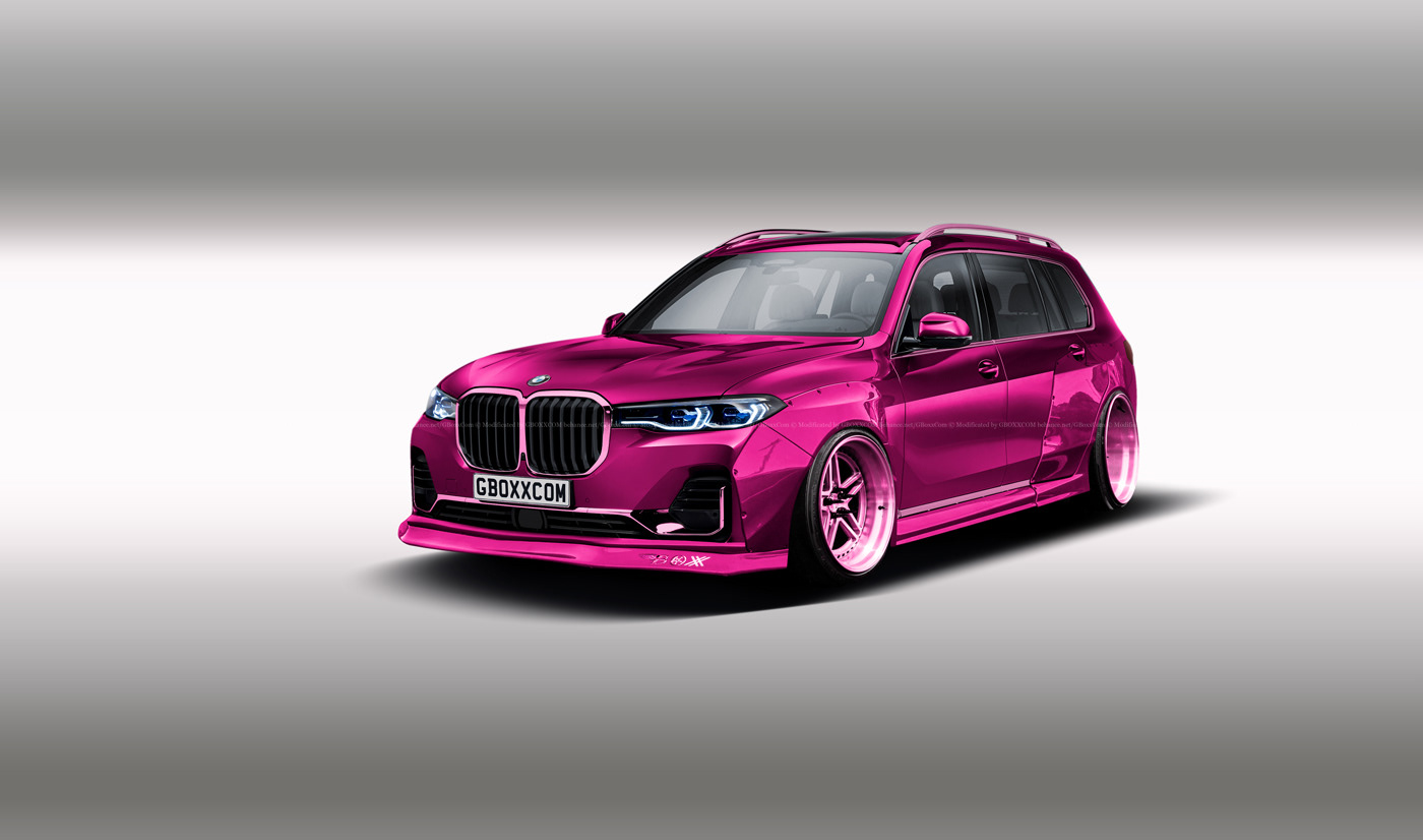 bmw x7 renderings 11 New BMW X7 Tries On Several Digital Suits That Don’t Make Sense