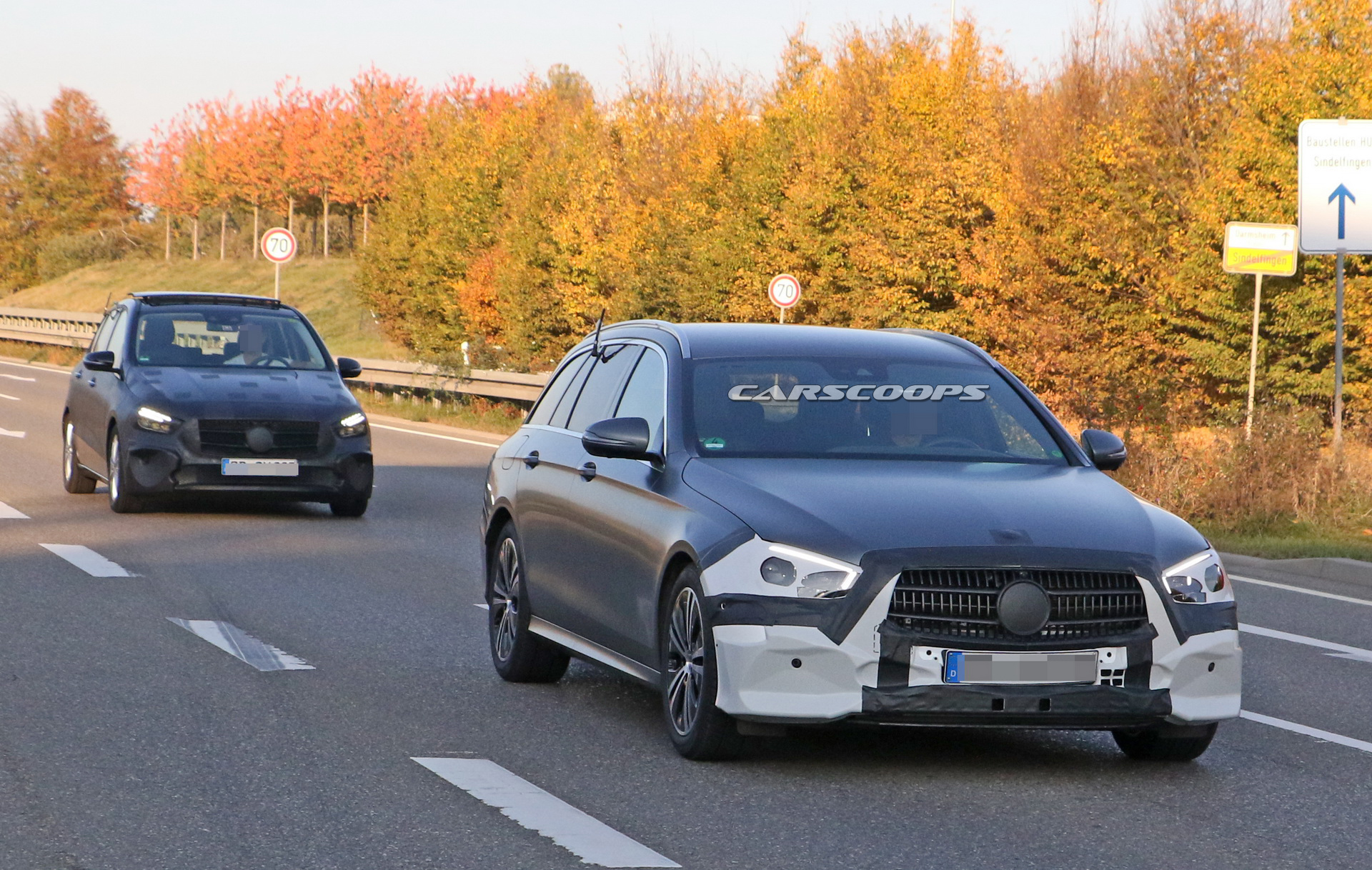 2019 mercedes eclass facelift spy 1 Restyled 2020 Mercedes E-Class Makes Shock Spy Debut With All-New Front End