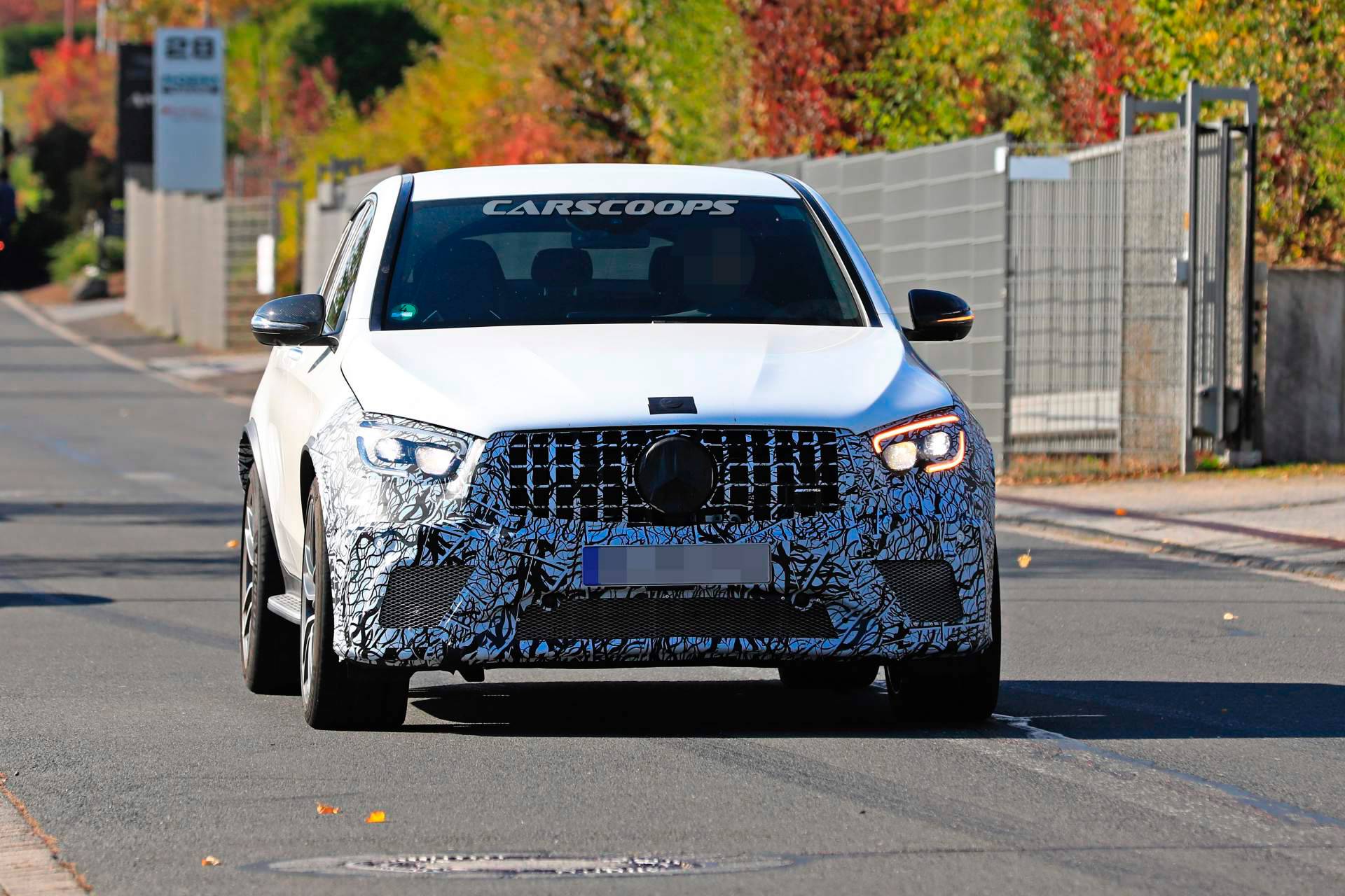 2020 Mercedes-AMG GLC63 Coupe spy shots 6 Mercedes-AMG Is Already Testing The Facelifted 2020 GLC63 Coupe