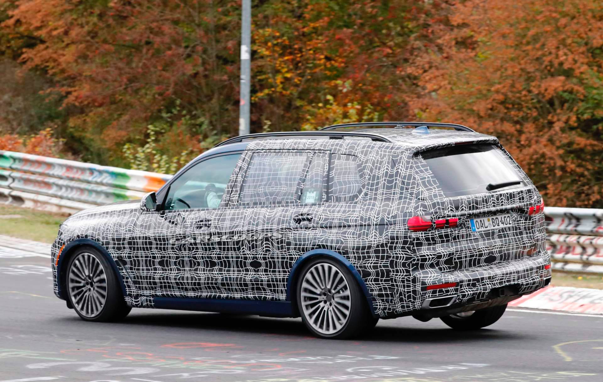 Alpina XD7 spy shots 8 Alpina XD7 Prototype Unleashed On The ‘Ring Is The Diesel-Powered BMW X7M