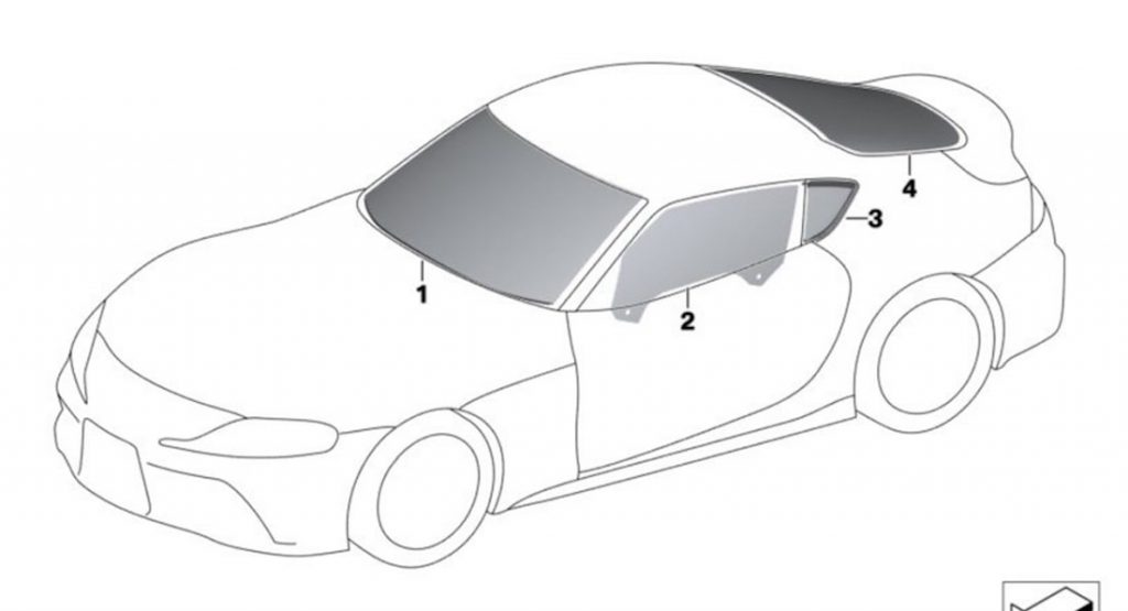  Leaked Parts Diagram Reveals Details Regarding New Toyota Supra