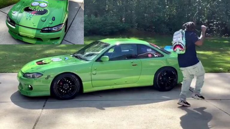 T Pain Pickle Rick Drift Car