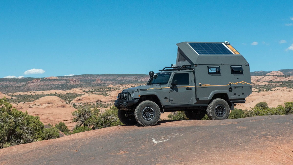 AEV Outpost II-6 AEV’s Wrangler-Based Outpost II Is A Custom-Built Off-Road Camper