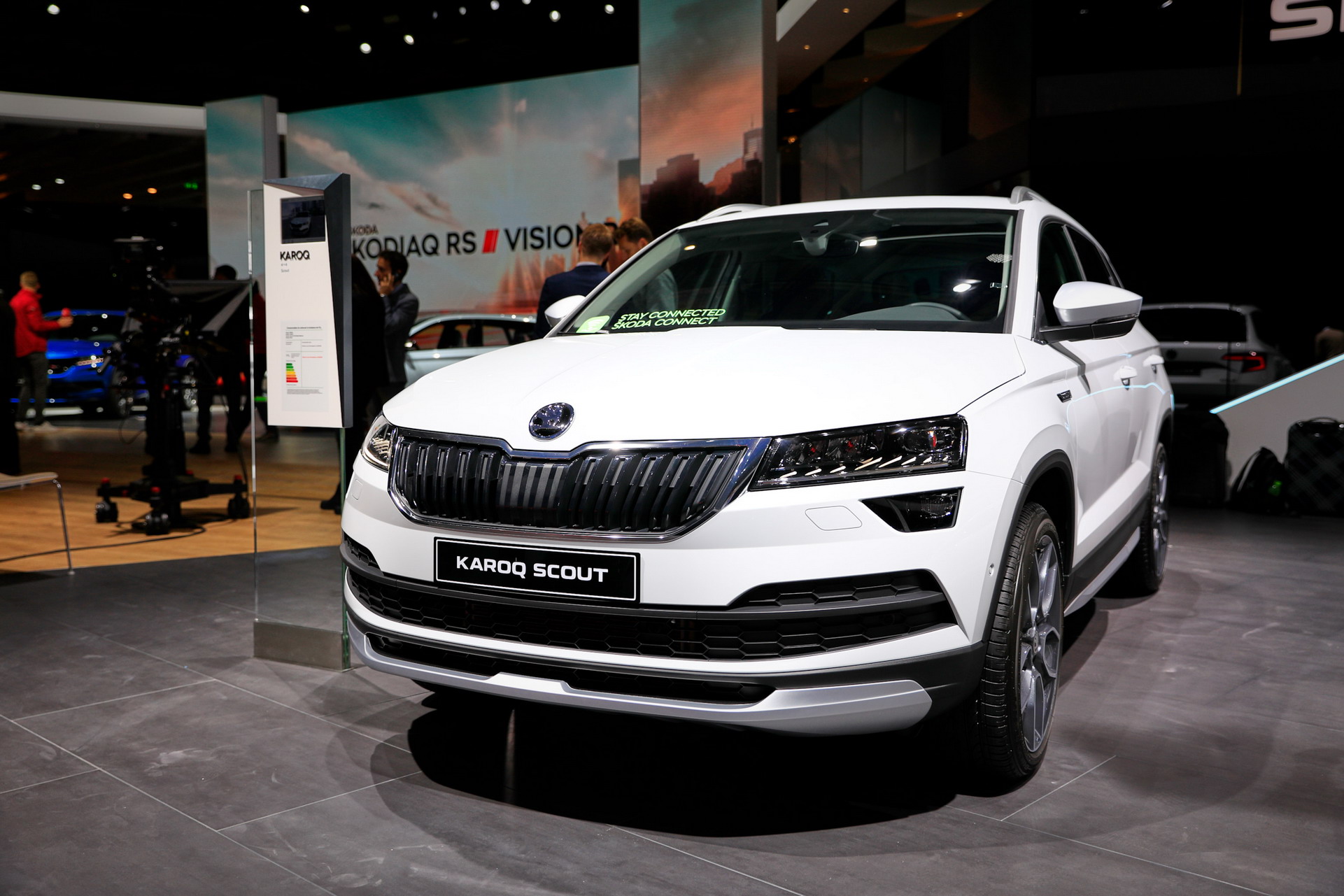 Skoda 76 2018 Paris Auto Show Gallery: Skoda & Seat