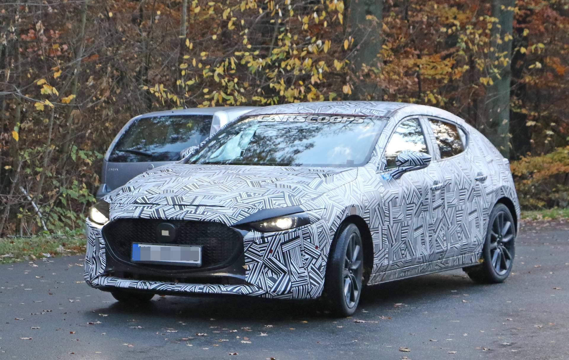 2019 Mazda3 hatchback spy shots 6 All-New 2019 Mazda3 Looks Sleek Inside And Out In Best Photos Yet (Updated)