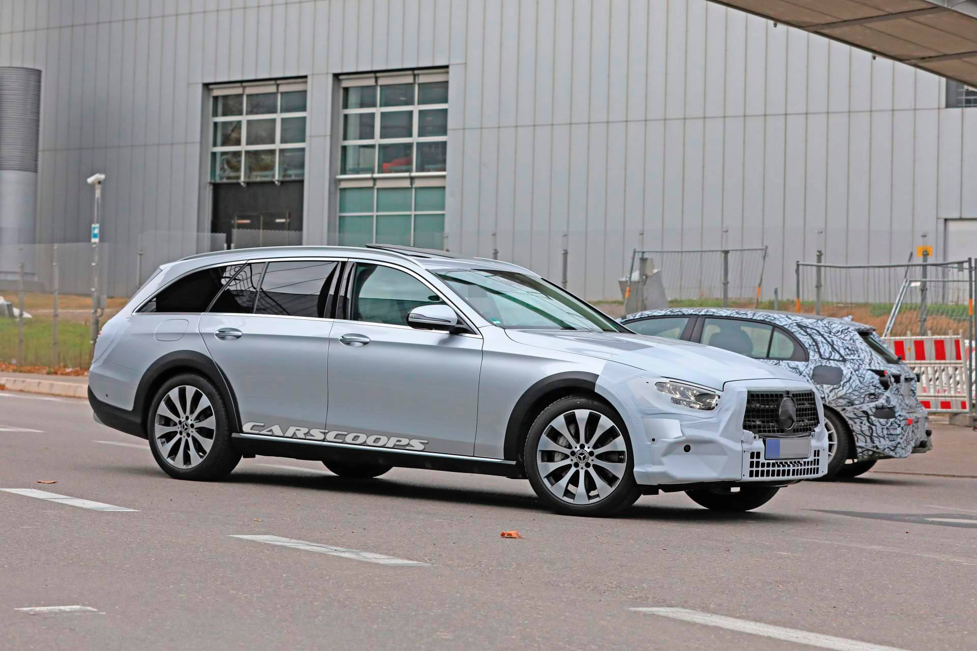 2020 Mercedes E-Class All-Terrain spy shots 5 Mercedes E-Class All-Terrain Already In For A Refresh, Check Out The 2020 Model