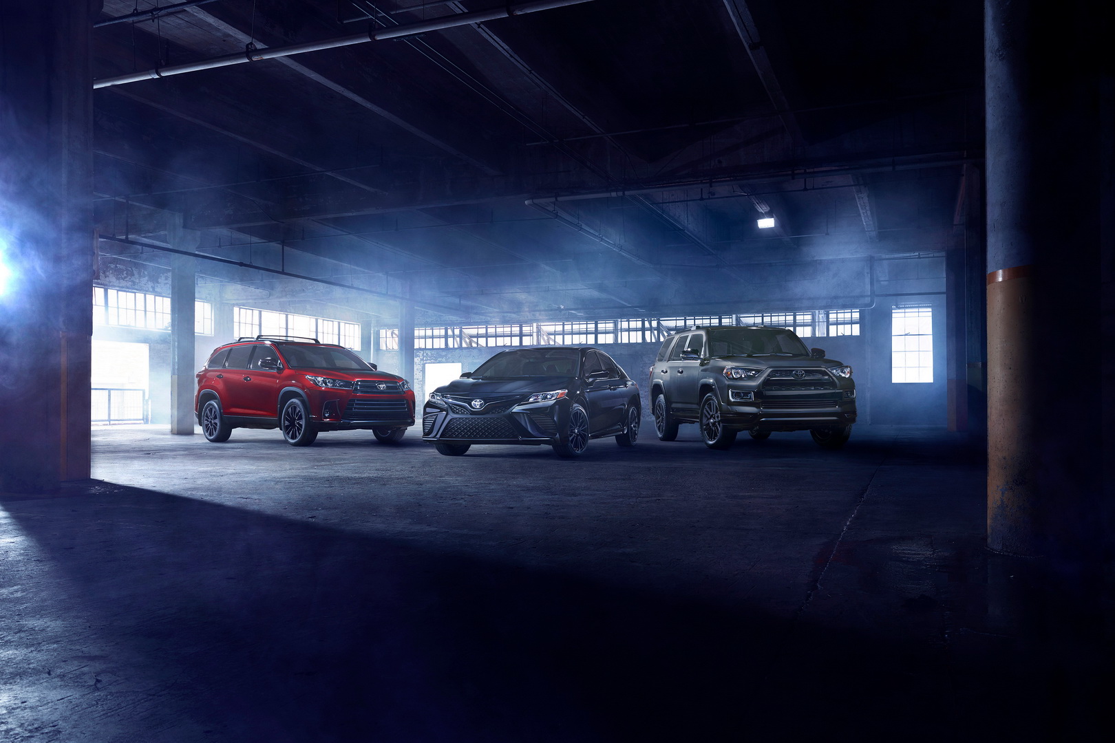 2019 toyota camry highlander 4runner nightshade Toyota Unveils Camry And Highlander Nightshade Special Editions
