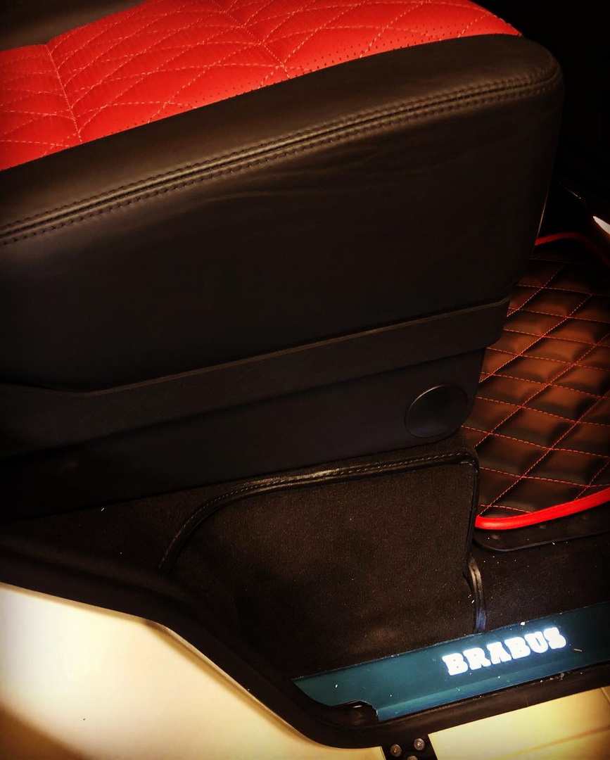 mercedes g550 tuning 19 Brabus Tuned Mercedes G550 Looks Ready To Enter Military Service