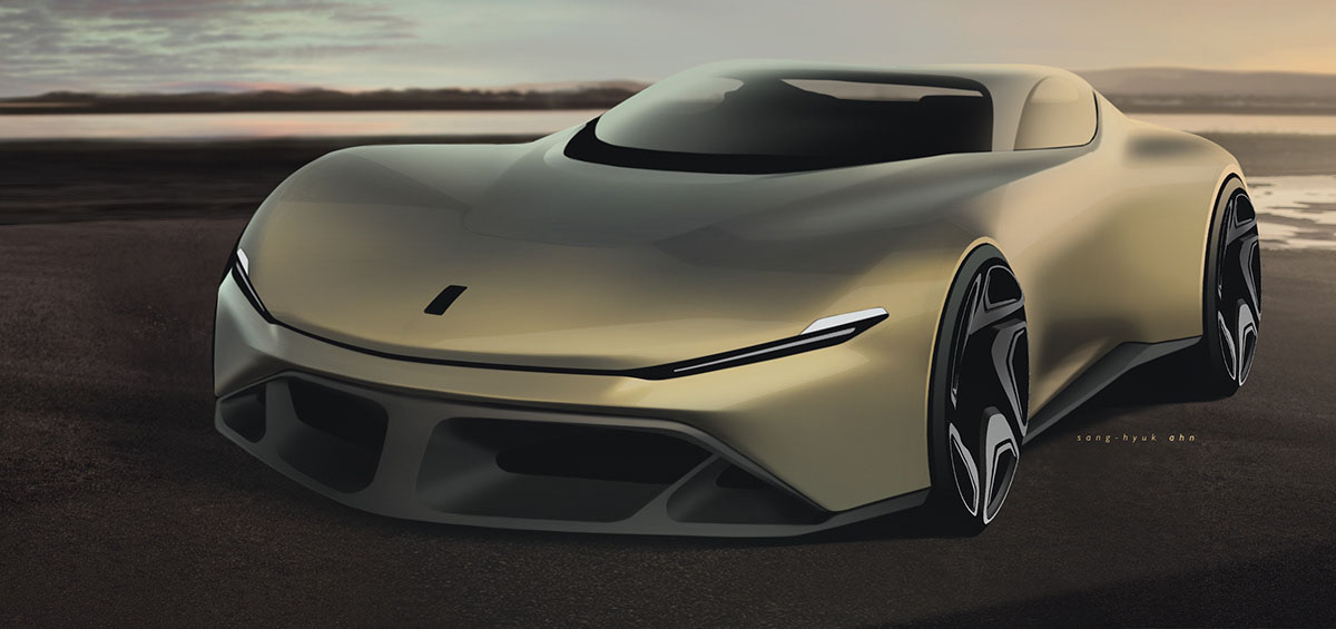 Ferrari 8E8Hyperspeed 06 Ferrari 8E8Hyperspeed Design Looks Like A Suitable Superfast Successor