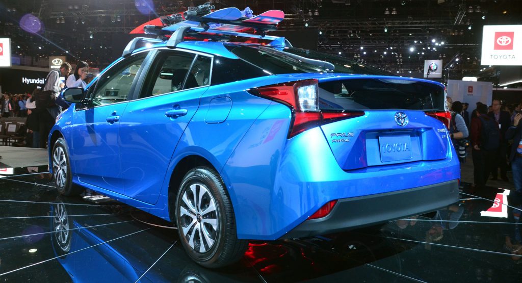 Toyota Prius AWD F/L 2019 Toyota Prius Facelift Brings Optional AWD For The First Time