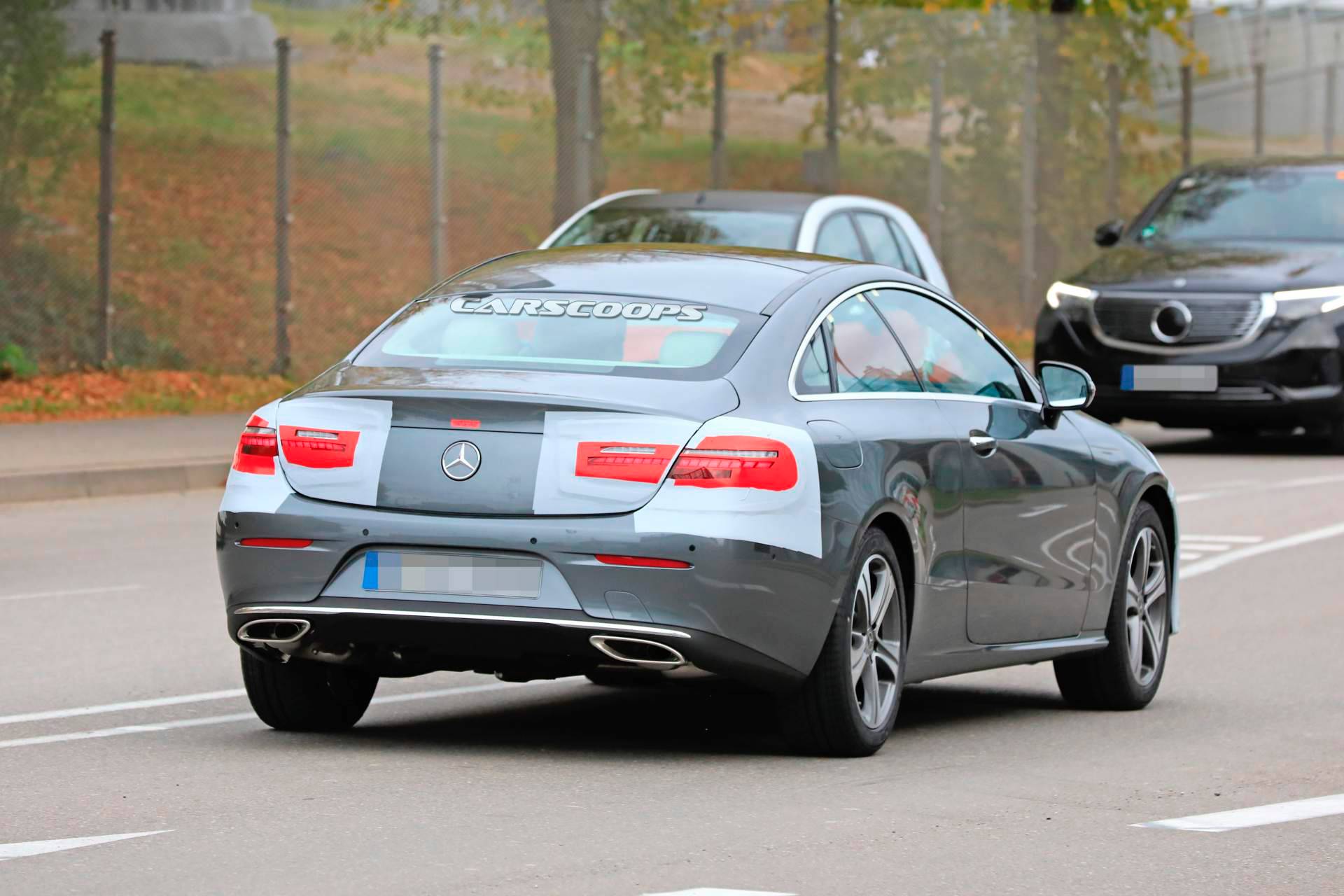 2020 Mercedes E-Class Coupe spy shots 10 Facelifted 2020 Mercedes E-Class Coupe Leaves Hideout For The First Time