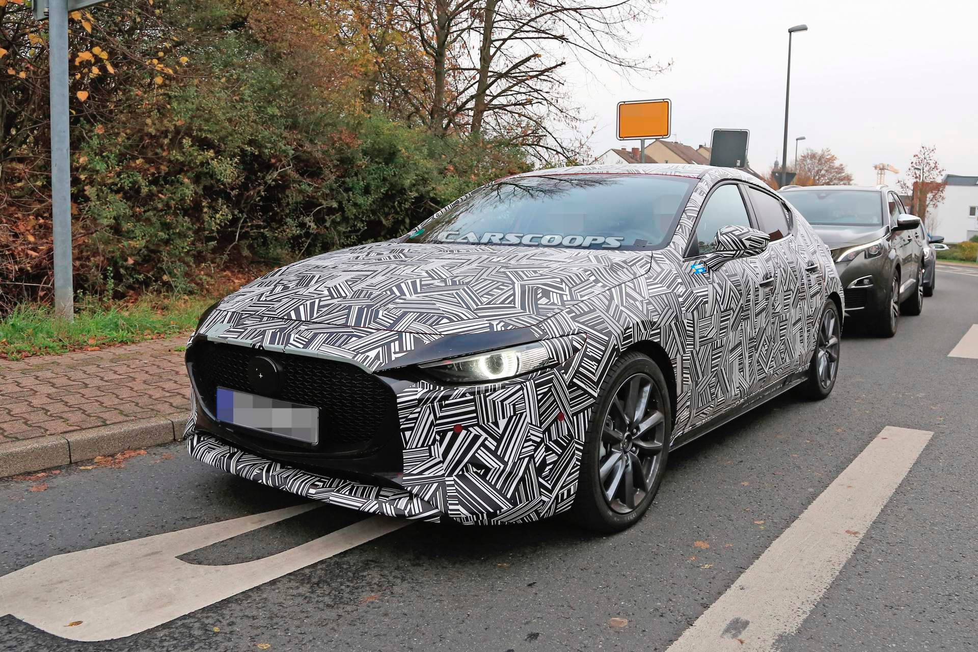 2019 Mazda3 Hatchback spy shots 2 All-New 2019 Mazda3 Looks Sleek Inside And Out In Best Photos Yet (Updated)