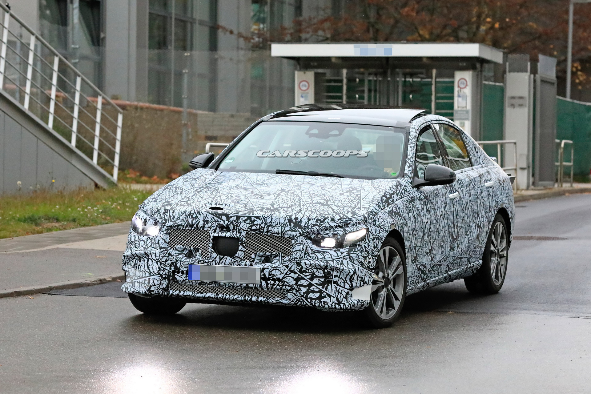 2020 mercedes cclass spied first time 3 All-New 2021 Mercedes C-Class Gets Its Video Taken For The First Time