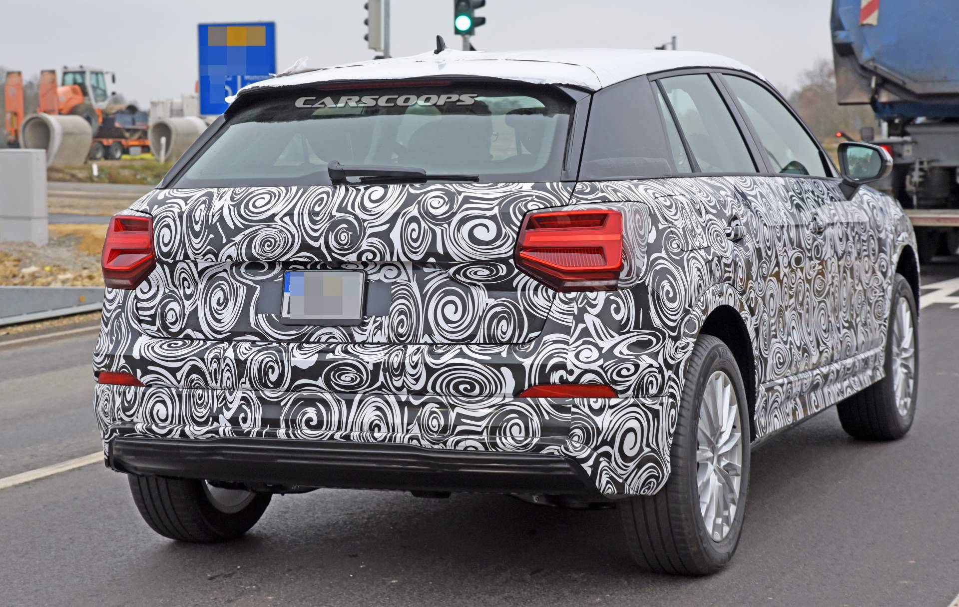 Audi Q2 e-tron spy shots 7 New Q2 L E-Tron Is Audi’s Electric SUV For China’s Masses