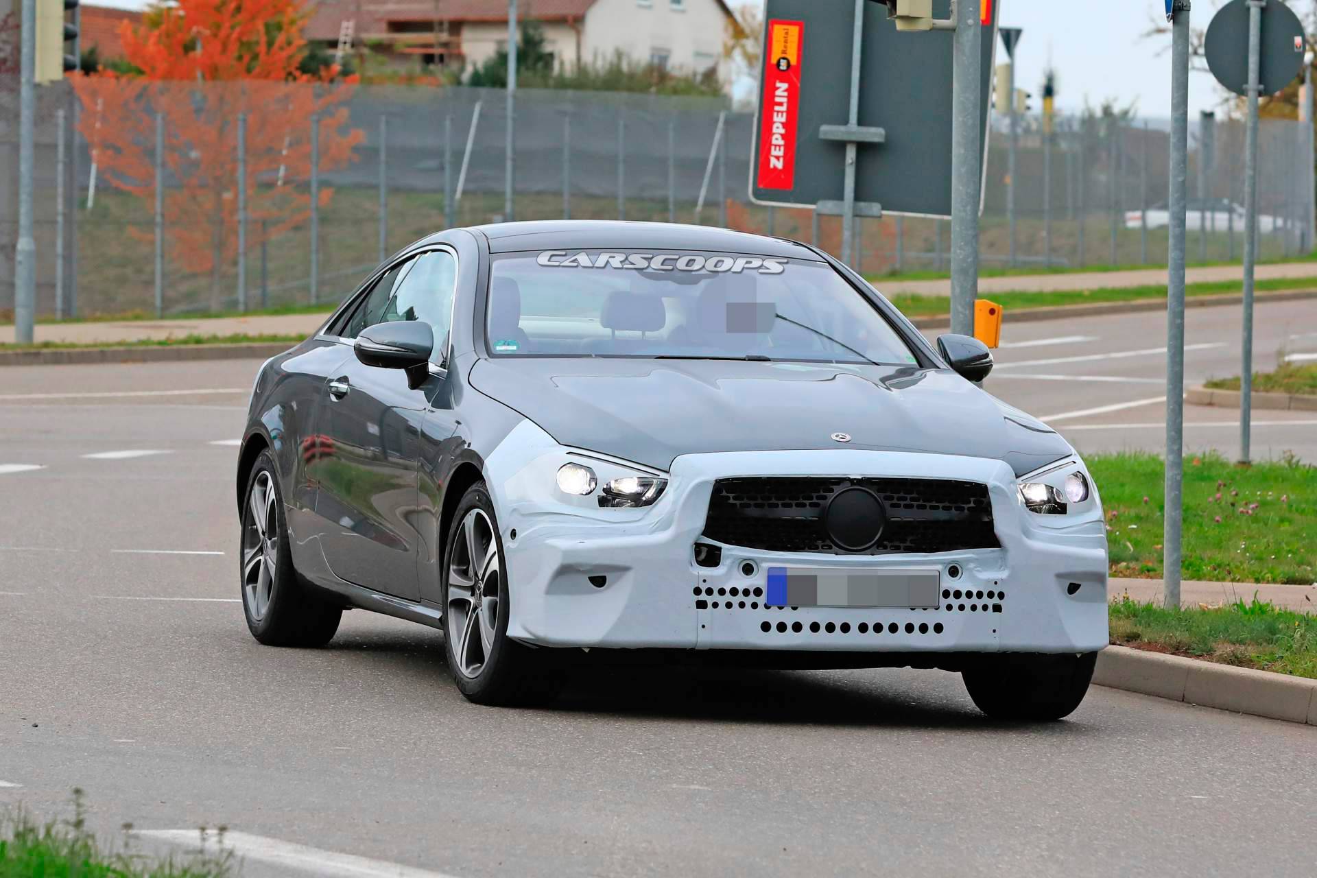 2020 Mercedes E-Class Coupe spy shots 4 Facelifted 2020 Mercedes E-Class Coupe Leaves Hideout For The First Time