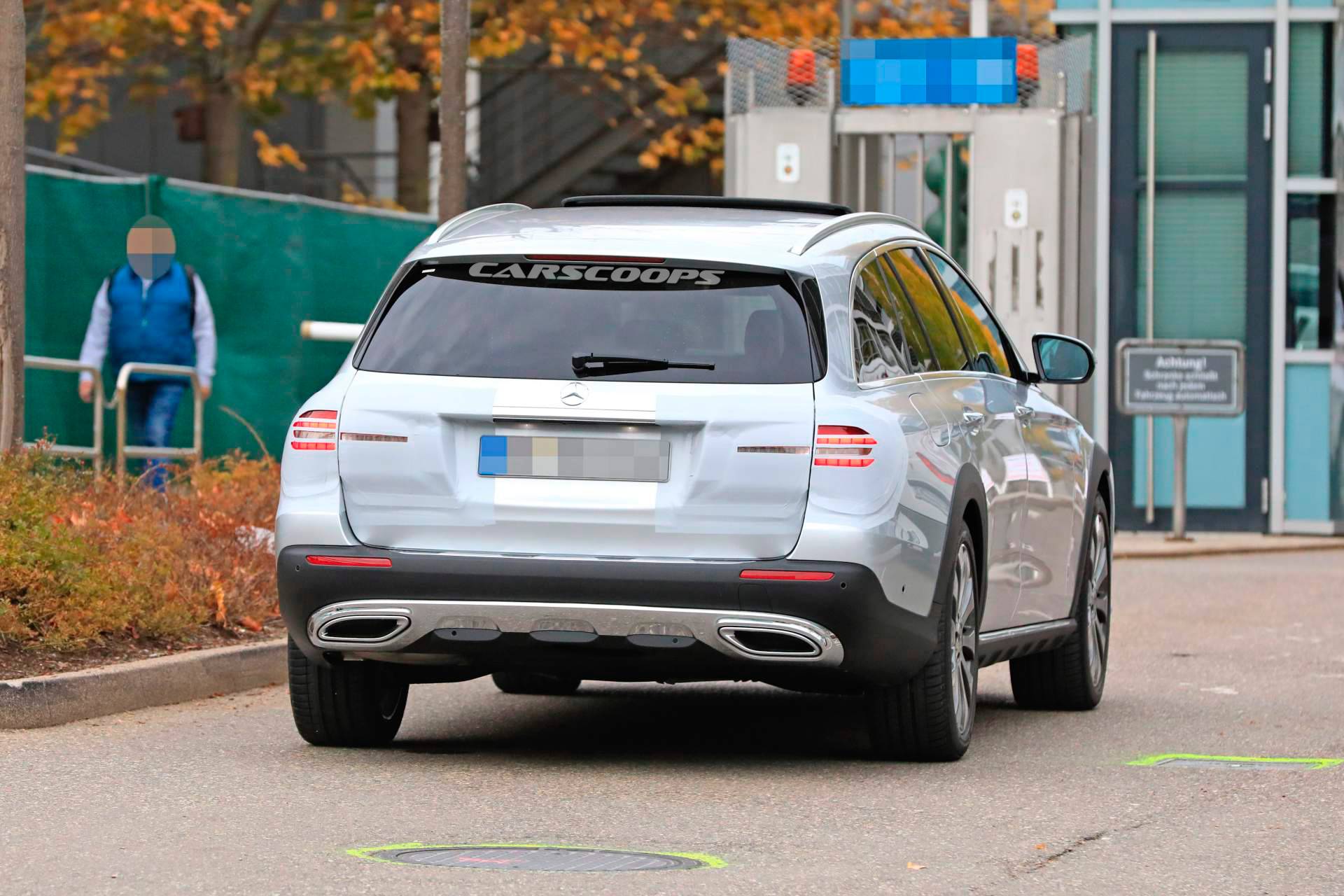 2020 Mercedes E-Class All-Terrain spy shots 10 Mercedes E-Class All-Terrain Already In For A Refresh, Check Out The 2020 Model