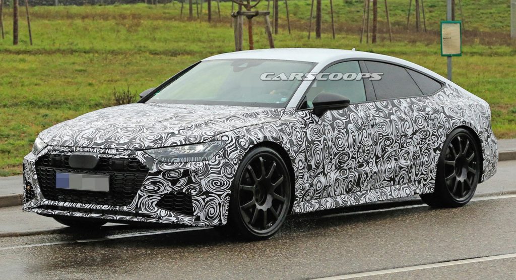  2020 Audi RS7 Spotted Wearing Production Bodywork, Could Debut Next Year
