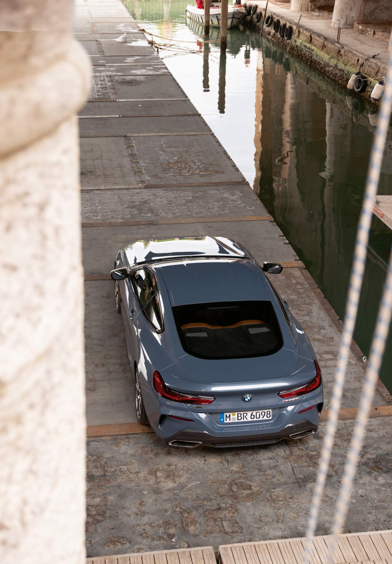 2019 BMW 8 Series Venice commercial 4 Bad Timing? BMW Spot Shows 8-Series Driving On Venice Canals As City Is Under Water