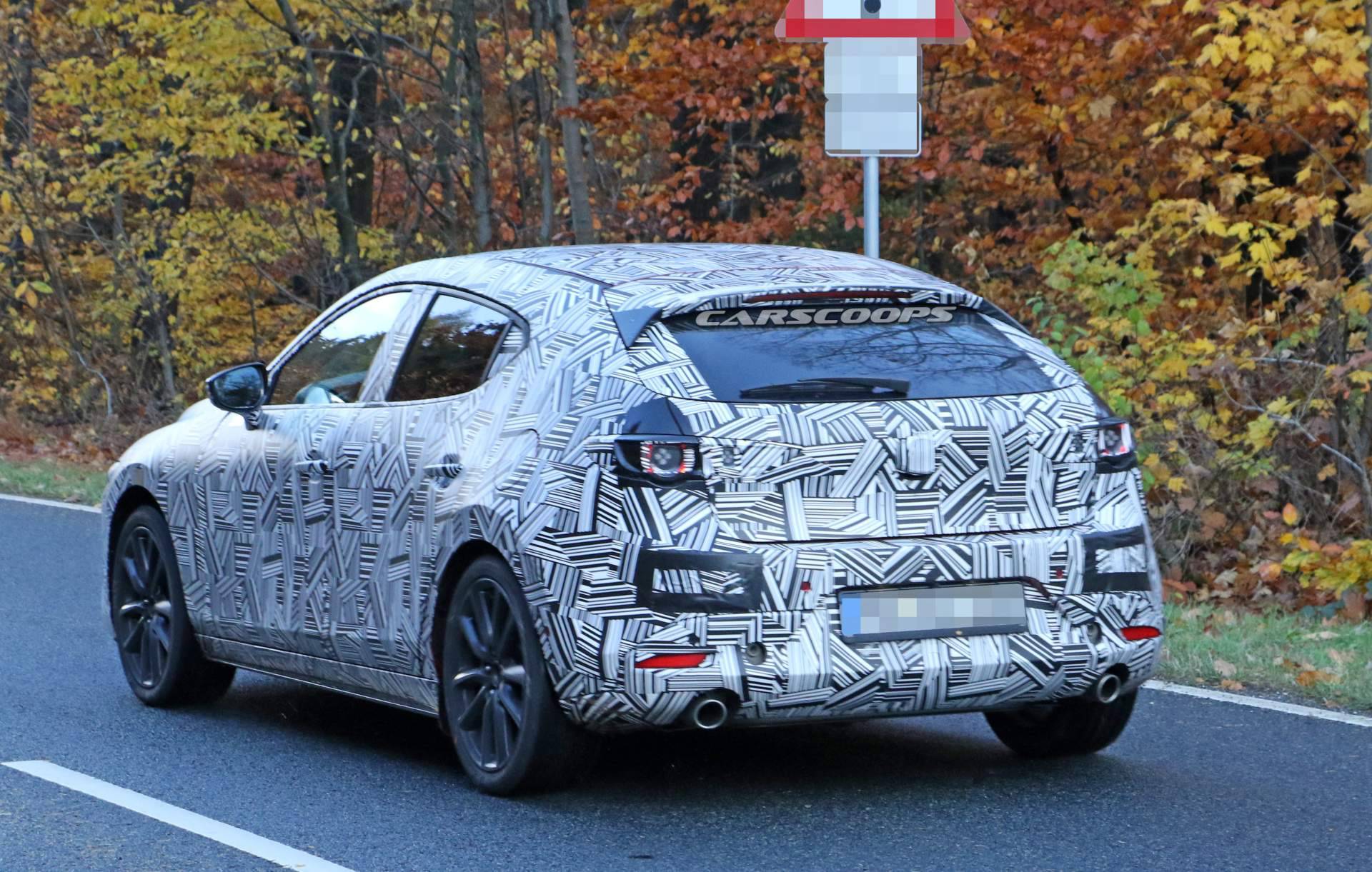 2019 Mazda3 hatchback spy shots 15 All-New 2019 Mazda3 Looks Sleek Inside And Out In Best Photos Yet (Updated)