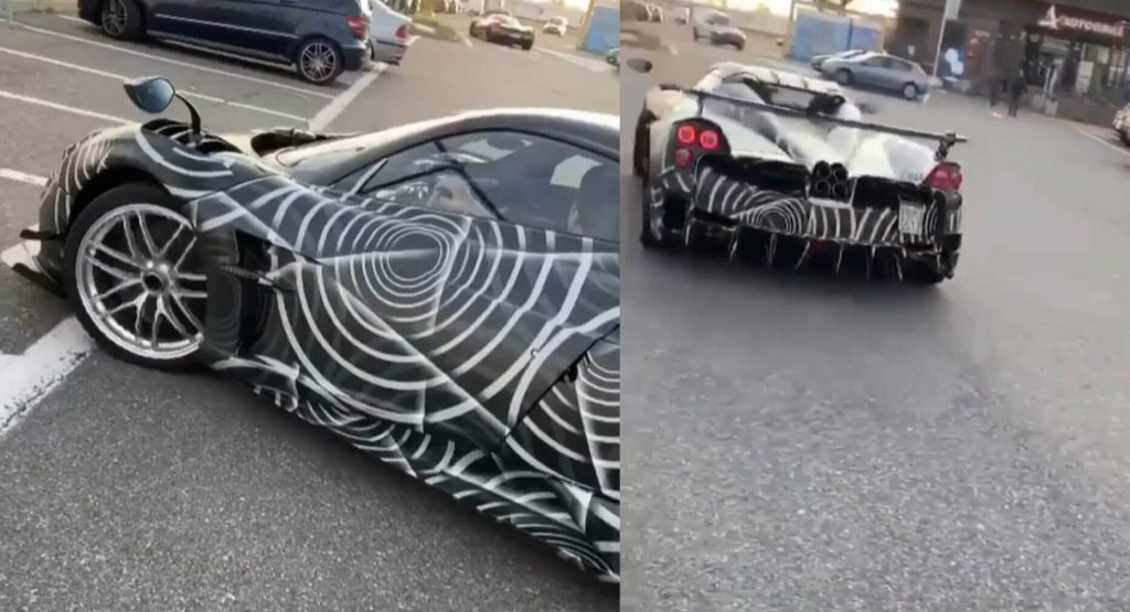  Pagani Huayra BC Roadster Makes Another Real-World Appearance
