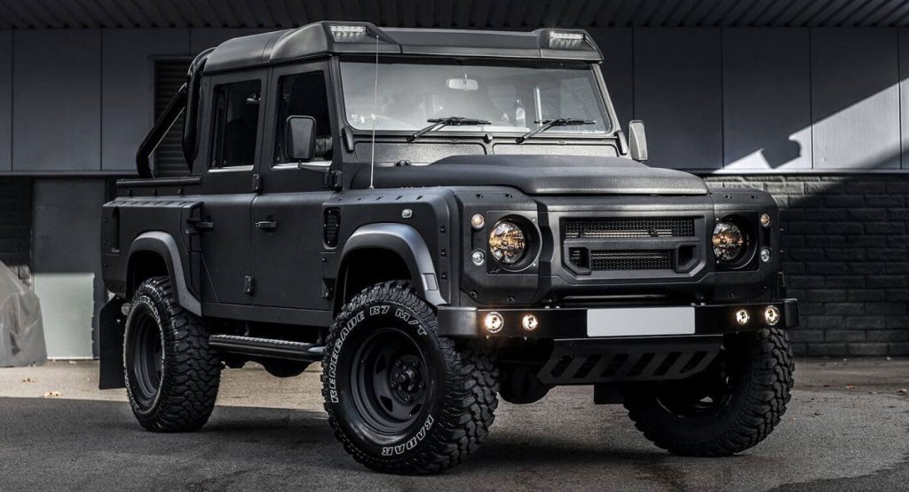$90k Bespoke Land Rover Defender Pickup Is Ready For The Armageddon