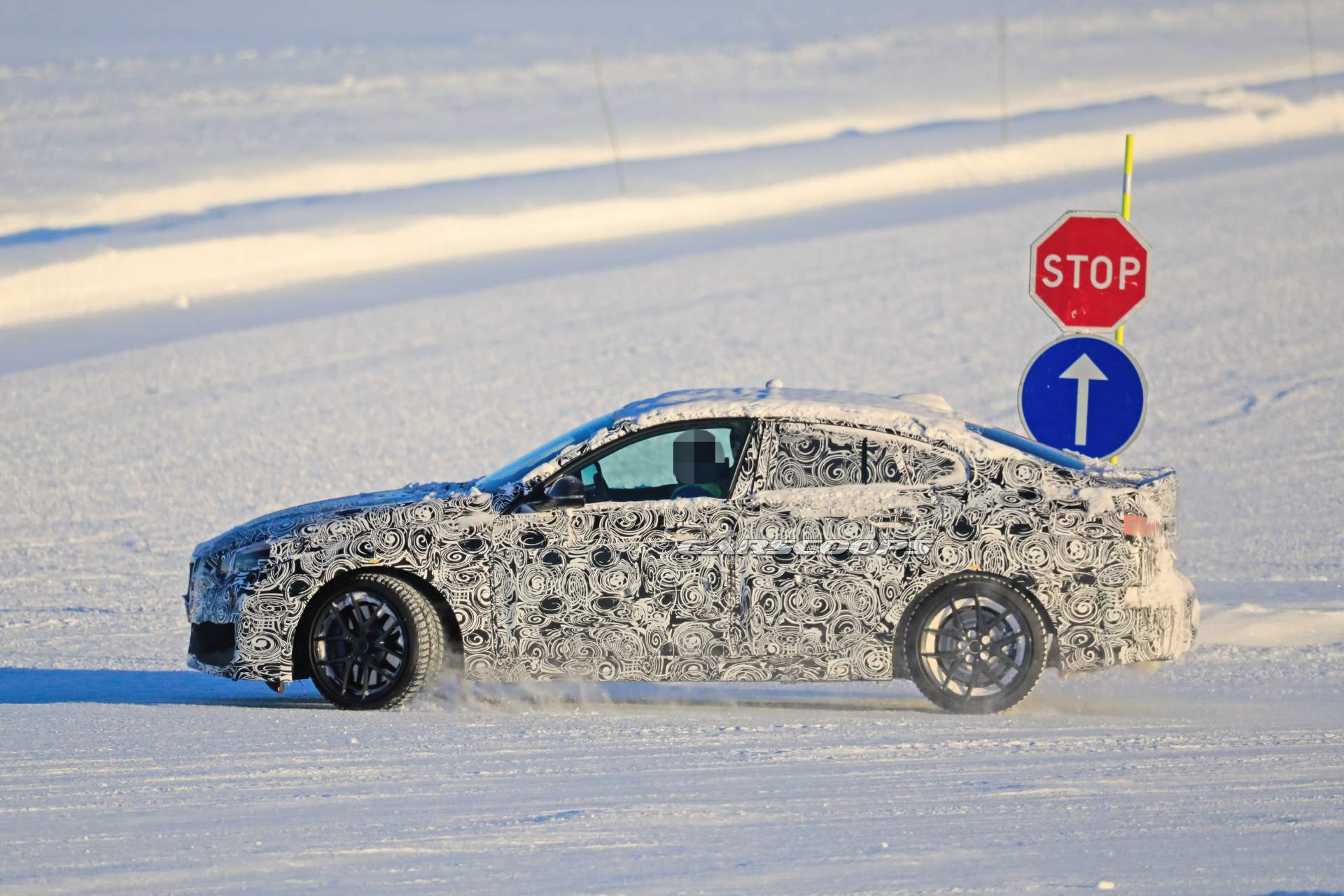 2020 BMW 2 Series Gran Coupe spy shots 14 2020 BMW 2-Series Gran Coupe Shows Up In M240i M Performance Guise Snow Drifting