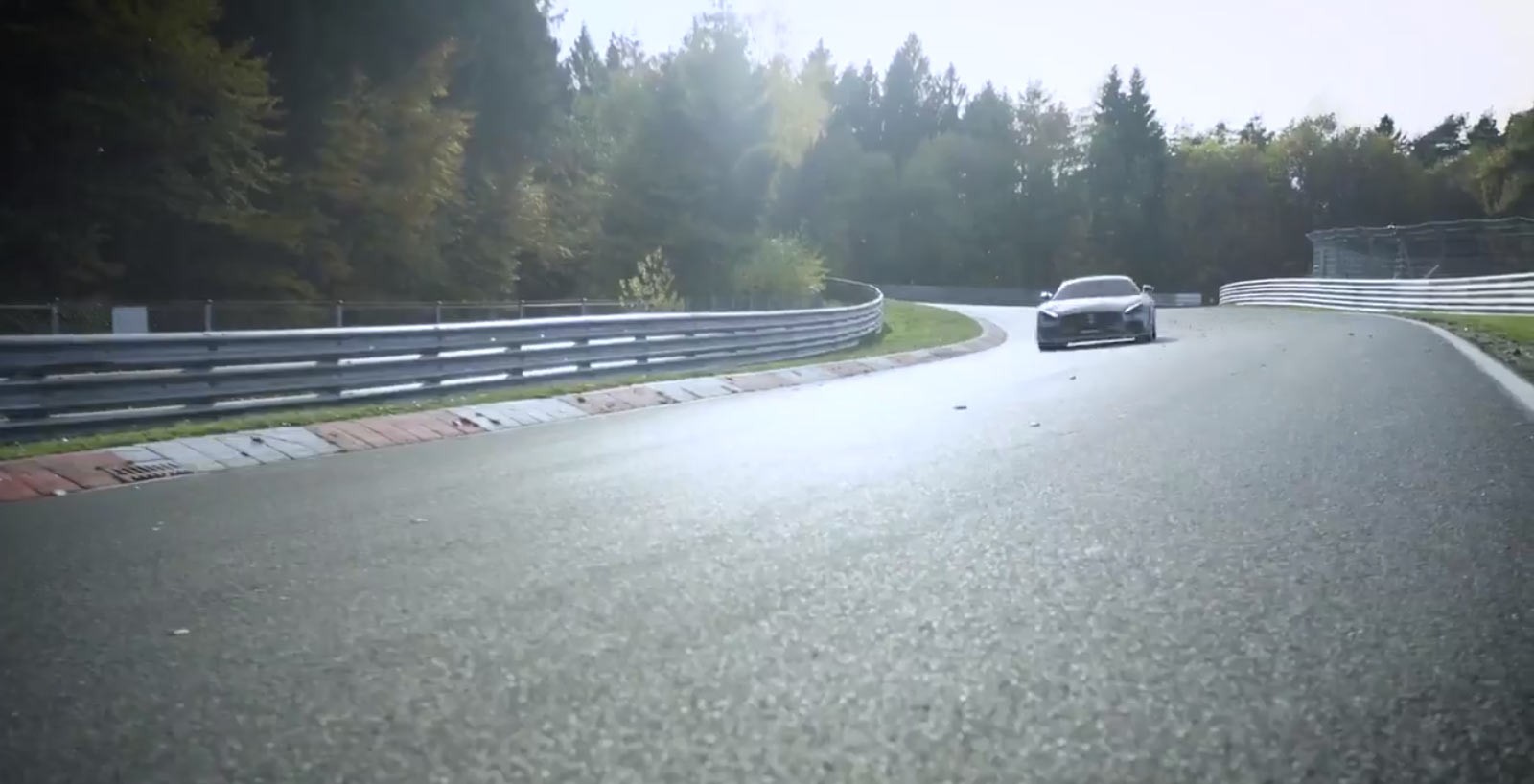 Mercedes-AMG GT R Pro teaser-4 Mercedes-AMG GT R Pro Hits The Track And Shows Off Its Aerodynamic Styling Changes