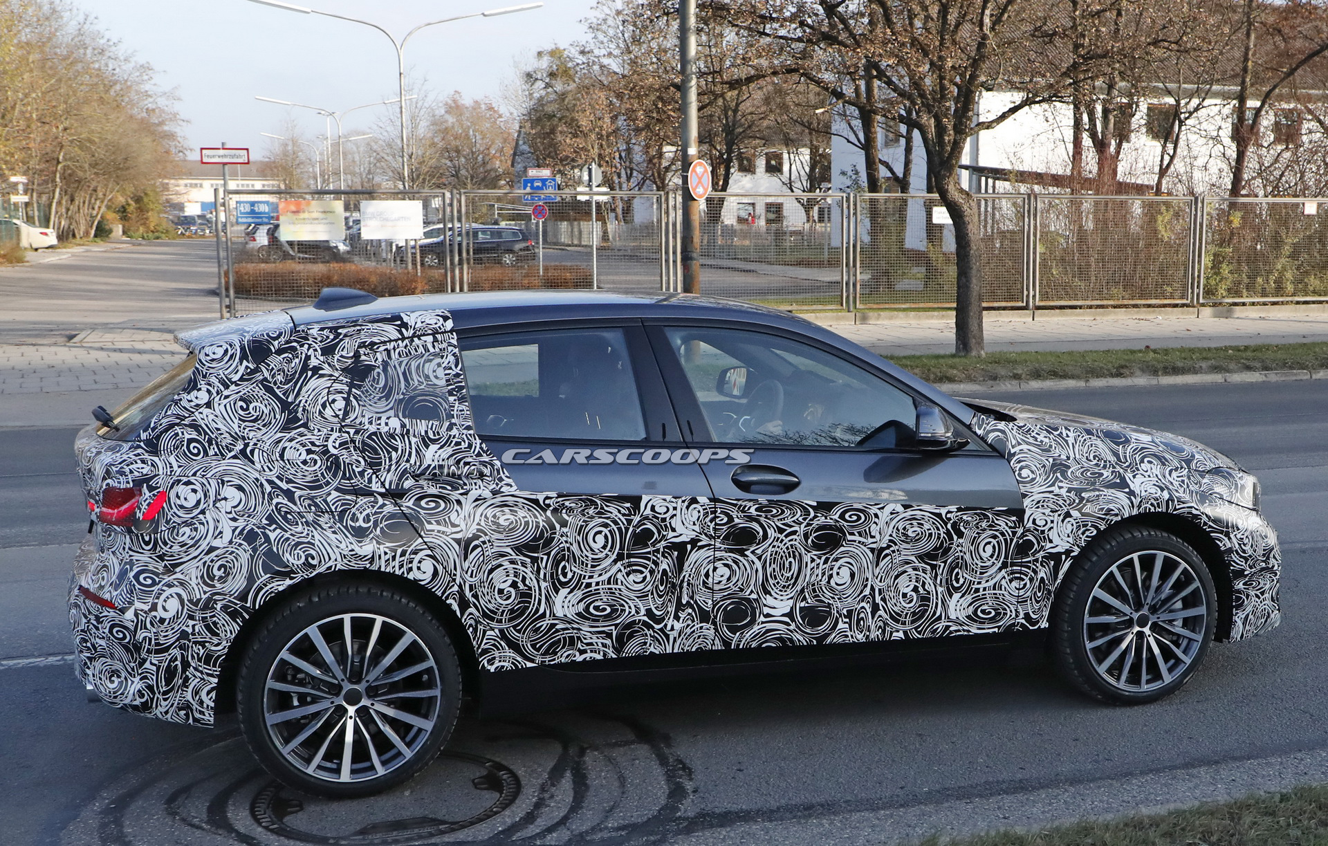 2019 bmw 1series prototype less camo 7 2019 BMW 1-Series: New Front-Wheel Drive Hatch Shows More Flesh