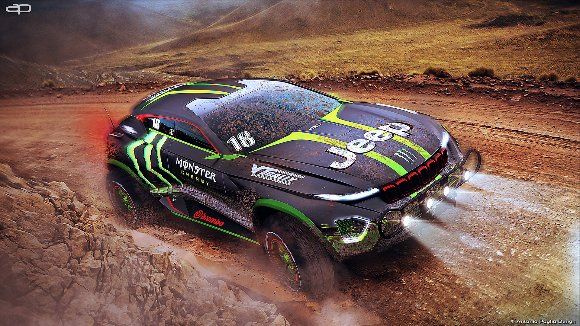 jeep concept freedom rendering 22 Jeep Concept Freedom Render Is Unreal In The Most Awesome Way