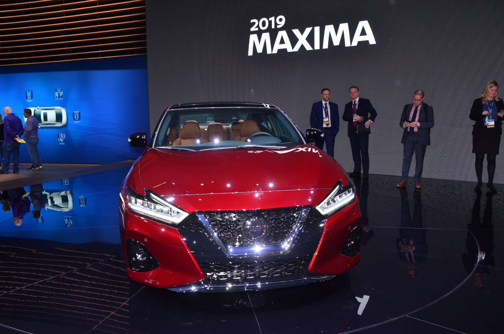 2019 Nissan Maxima6 2019 Nissan Maxima Facelift Gets A Nosejob And New Tech