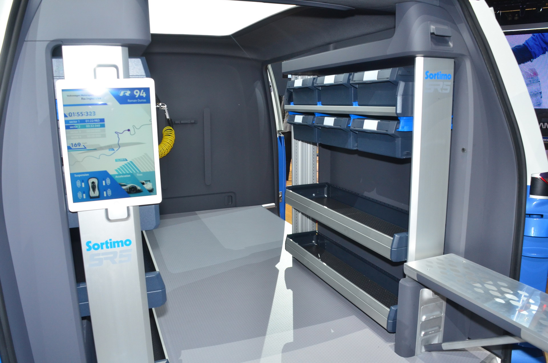 VW Buzz ID Cargo Bus EV 13 Racing Themed VW I.D. Buzz Cargo Gives Us An Early Look Into 2022