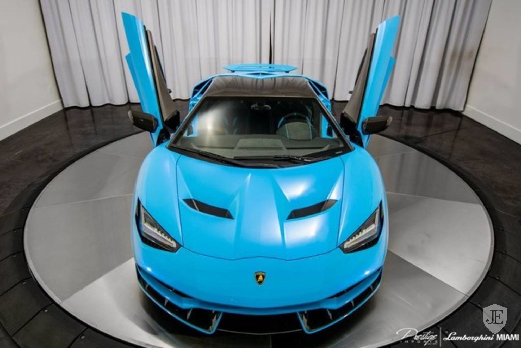 Lamborghini-Centenario-7 Who Fancies A Bright Blue Lamborghini Centenario?