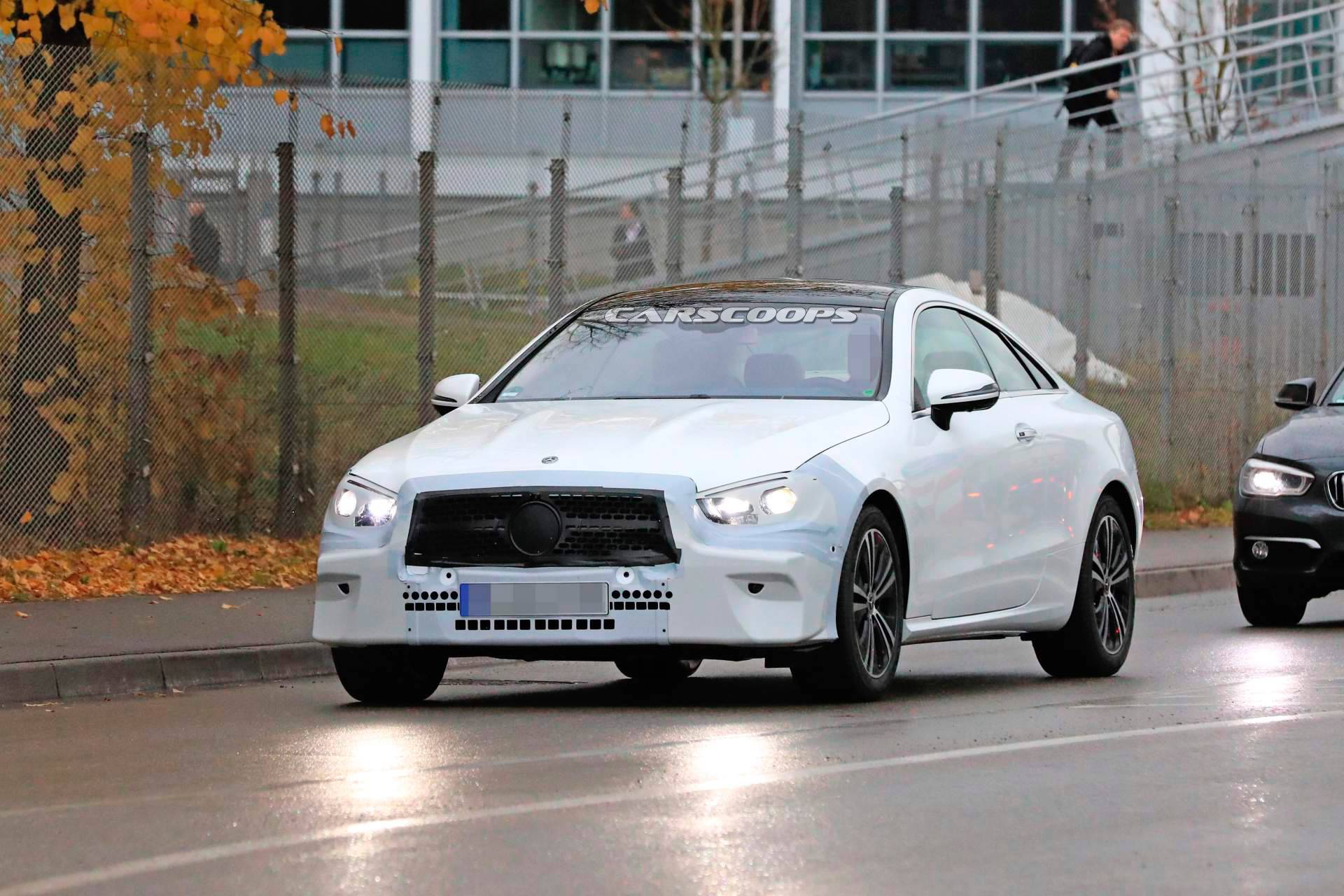 2020 Mercedes E-Class Coupe spy shots 11 Facelifted 2020 Mercedes E-Class Coupe Leaves Hideout For The First Time