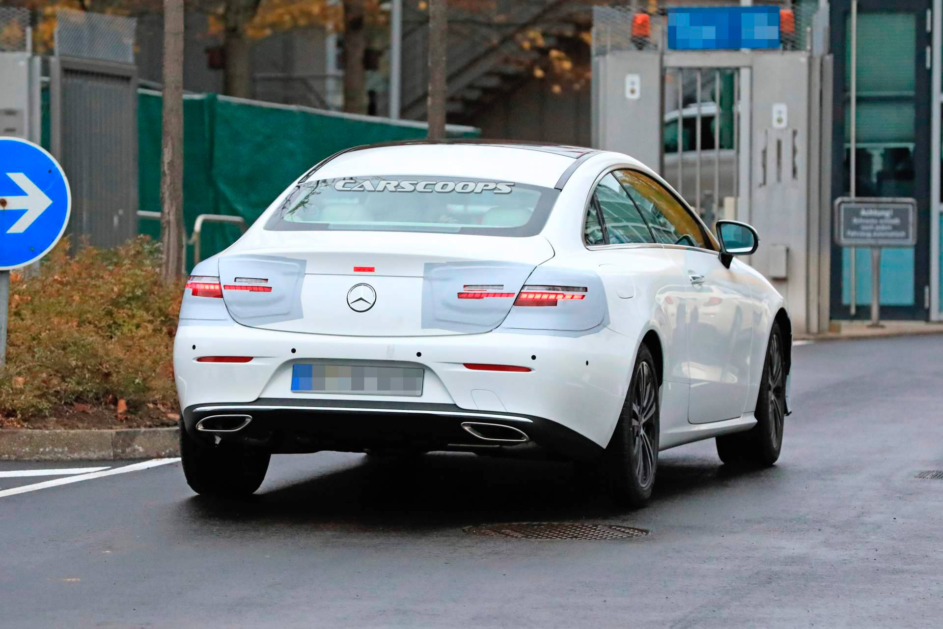 2020 Mercedes E-Class Coupe spy shots 24 Facelifted 2020 Mercedes E-Class Coupe Leaves Hideout For The First Time