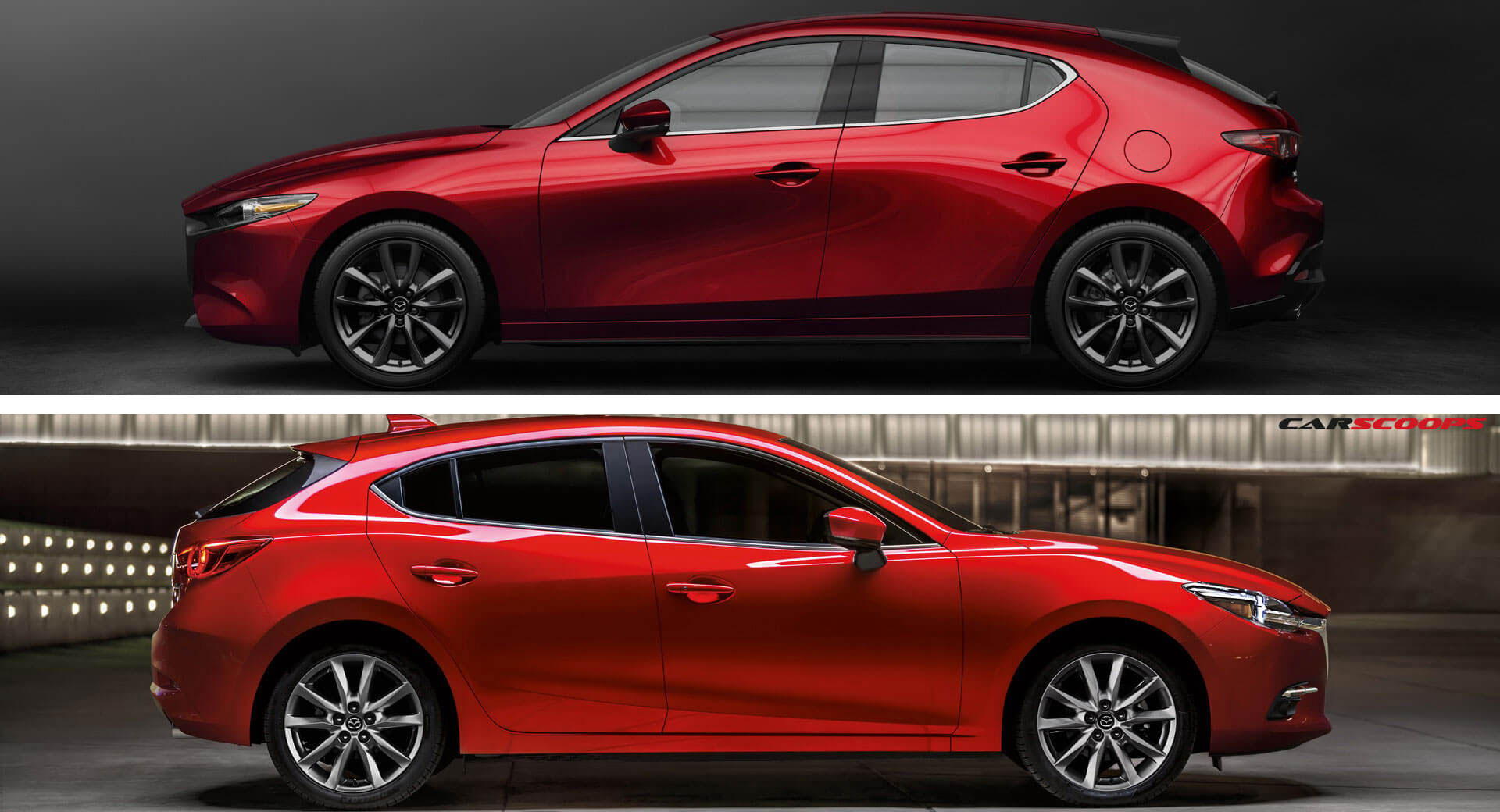 Let's Compare New 2019 Mazda3 To Predecessor |