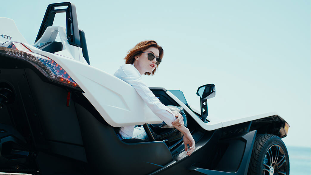 2019 polaris slingshot la show 8 2019 Polaris Slingshot Entertains Visitors At AutoMobility LA