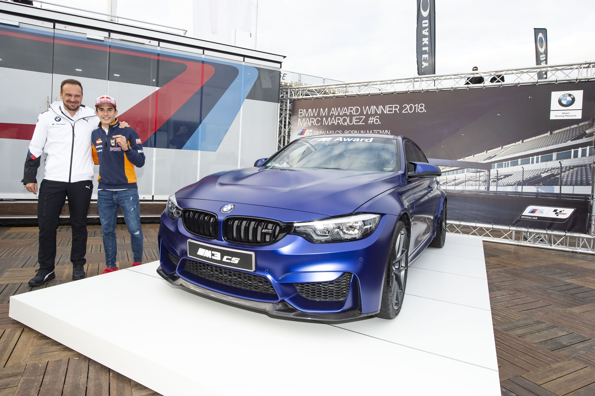 marc-marquez-bmw-m-award-05 The Same Guy Has Won A New BMW M Car Every Year For The Past Six Now