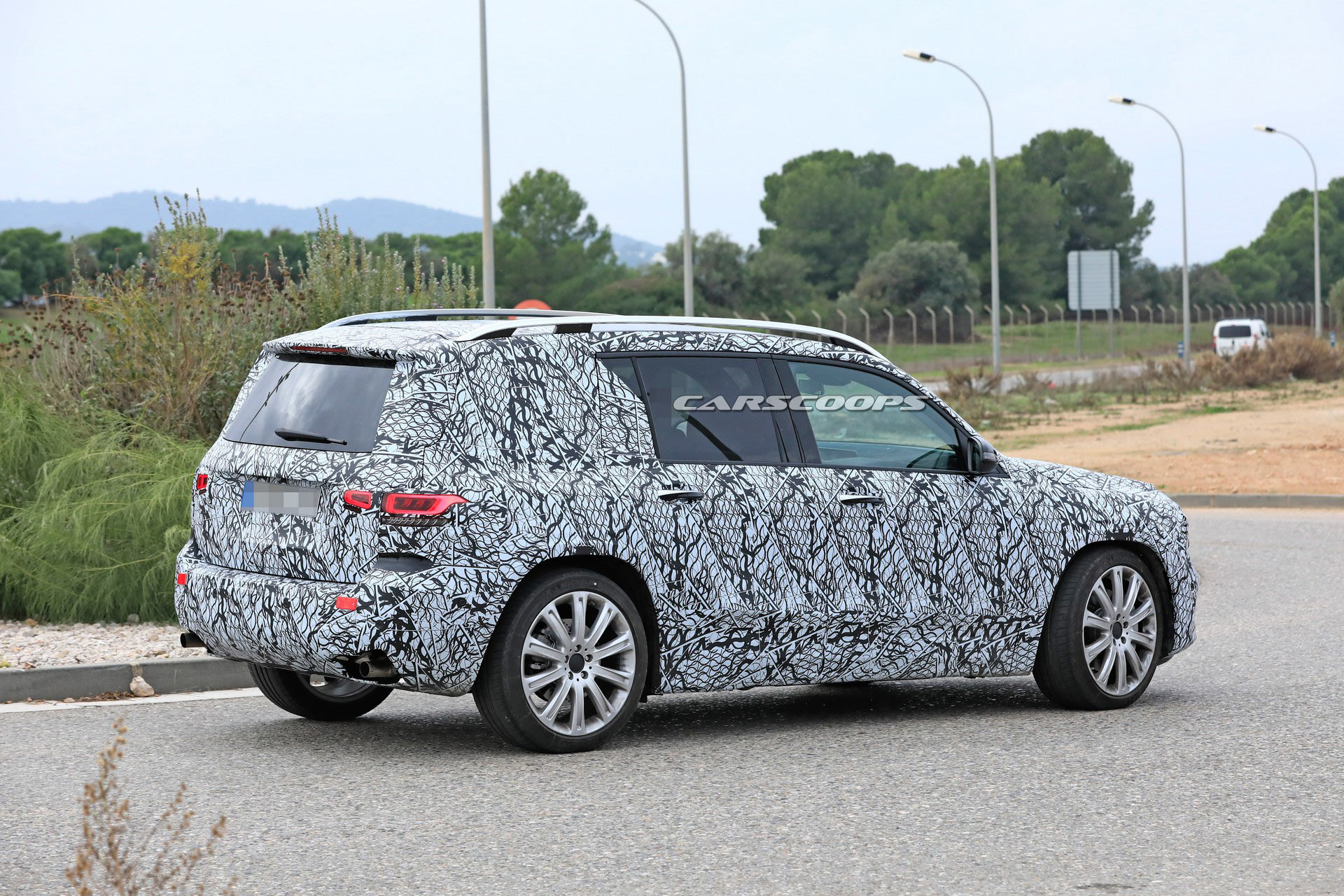 Mercedes-AMG-GLB-35-6 Mercedes-AMG GLB 35 Caught Testing Its 301 HP Turbo Four Engine