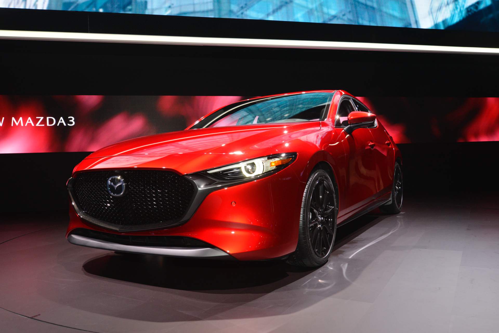 2019 Mazda3 hatchback at 2018 LA Auto Show 3 2019 Mazda3 To Come With Two Engines In The U.S., A 2.5 And The 2.0 SkyActiv-X