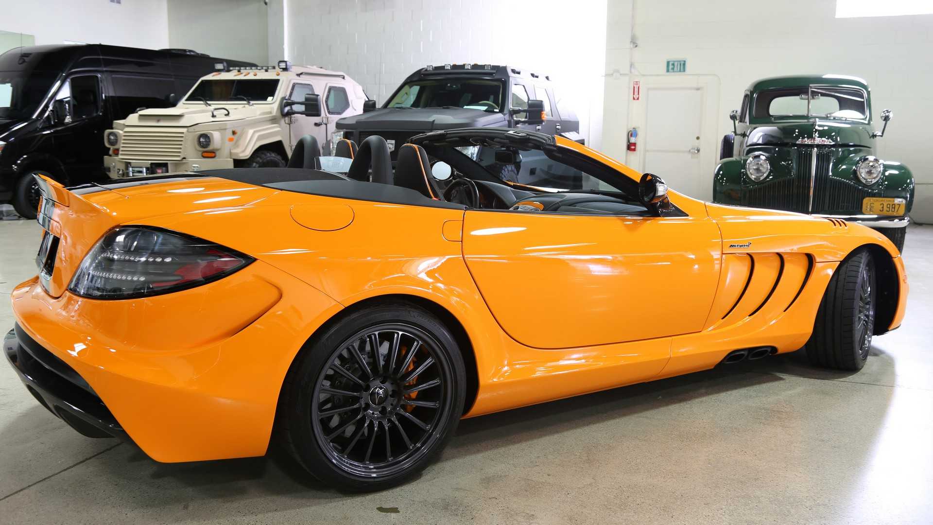 Mercedes-Benz-SLR-McLaren-Edition-10 Unique Mercedes SLR 722S Roadster McLaren Edition Goes For $1 Million