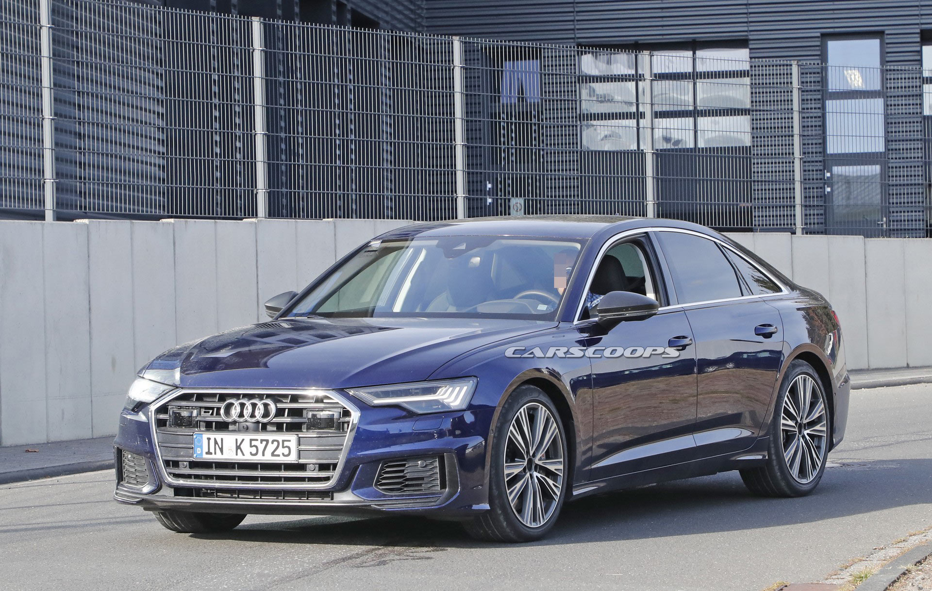 2020-Audi-S6-9 2020 Audi S6 Ditches All Camouflage, Shows Off Its Quad Exhaust